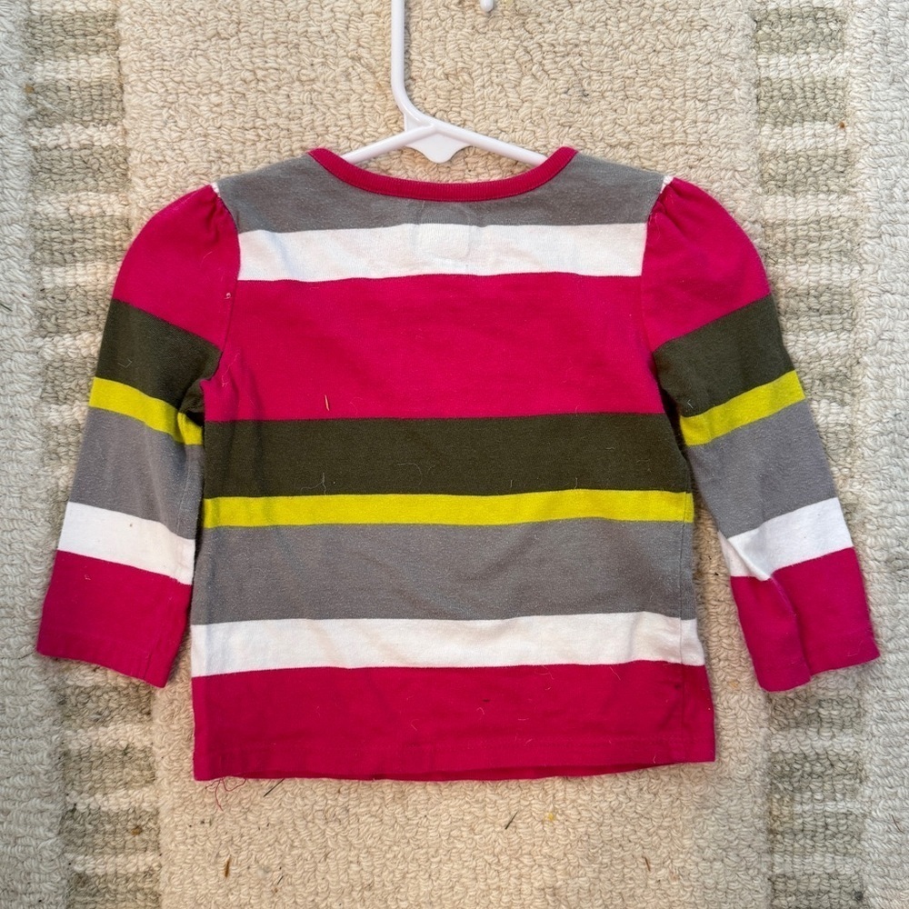 Multicolor Striped Long Sleeve Shirt - Picture 4 of 6